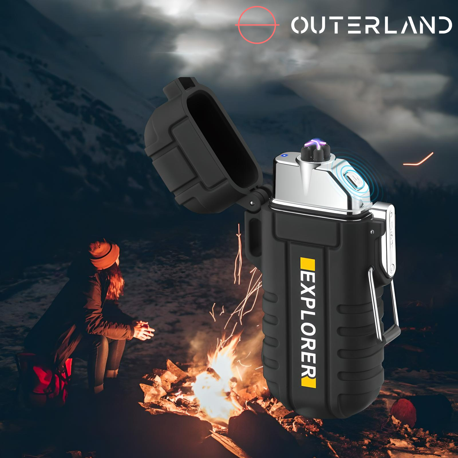The Explorer™ Plasma Lighter - Waterproof+Windproof